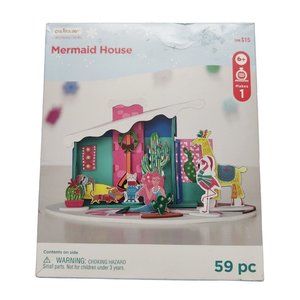 Christmas DIY Mermaid House 59 Pcs Creatology Brand New
